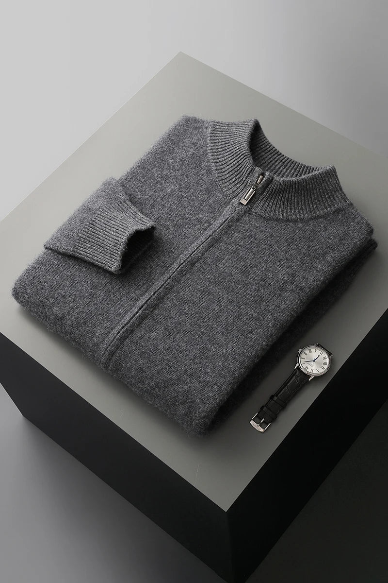 BRUNEL PARIS | GILET DE LUXE EN LAINE DE CACHEMIRE PREMIUM