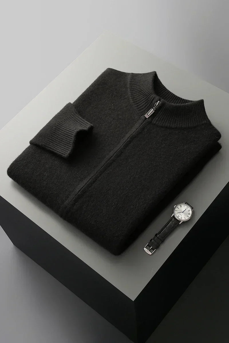BRUNEL PARIS | GILET DE LUXE EN LAINE DE CACHEMIRE PREMIUM