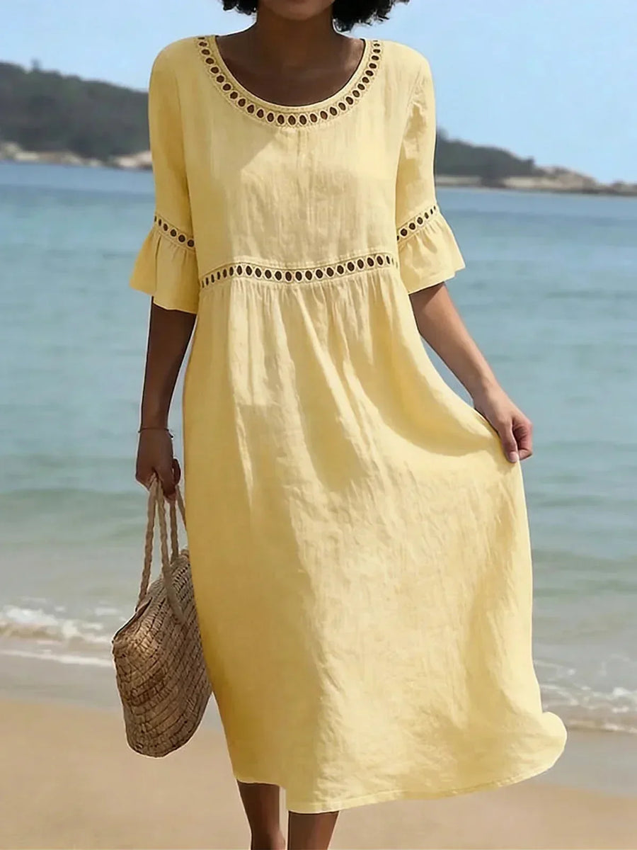 BRUNEL PARIS | Robe longue effet ventre plat