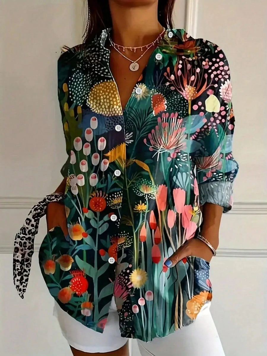 BRUNEL PARIS | BLOUSE IMPRIMÉE POUR FEMMES