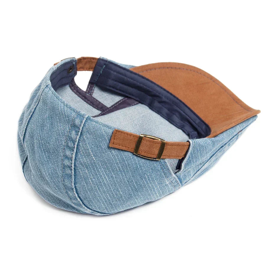 BRUNEL PARIS | CASQUETTE EN DENIM POUR HOMMES