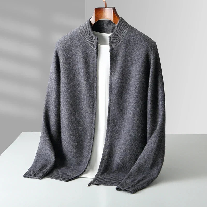 BRUNEL PARIS | GILET DE LUXE EN LAINE DE CACHEMIRE PREMIUM