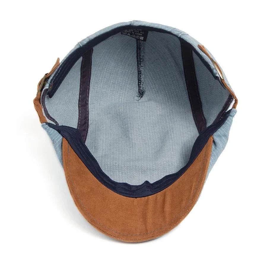 BRUNEL PARIS | CASQUETTE EN DENIM POUR HOMMES