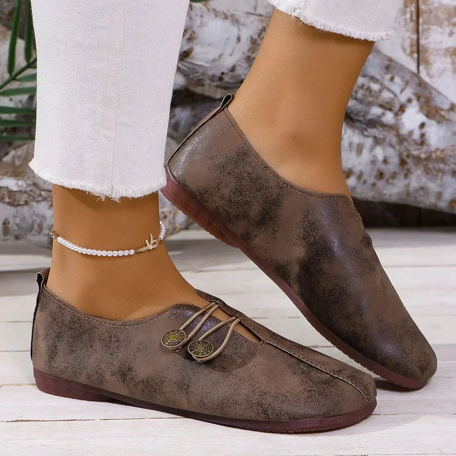 BRUNEL PARIS | CHAUSSURES MOCASSINS BOUTON POUR FEMMES