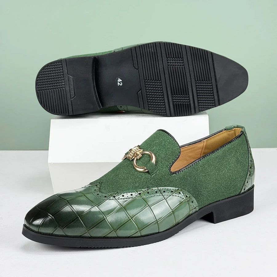 BRUNEL PARIS | Mocassins en Cuir à Boucle