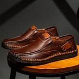 BRUNEL PARIS | MOCASSINS EN CUIR POUR HOMME CLASSIQUES