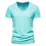 BRUNEL PARIS | T-SHIRT COL V EN COTON POUR HOMME