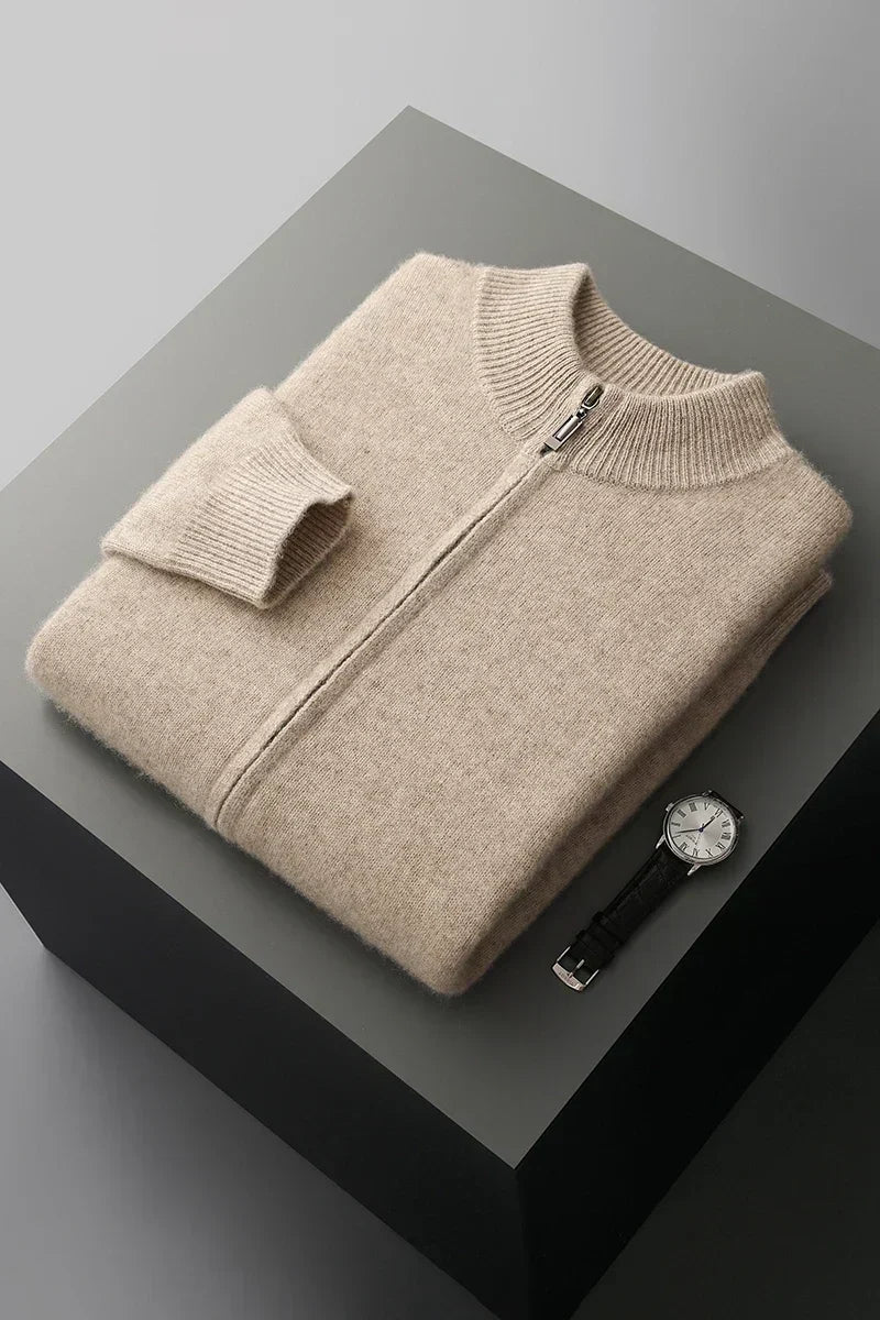 BRUNEL PARIS | GILET DE LUXE EN LAINE DE CACHEMIRE PREMIUM