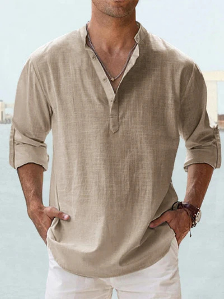 BRUNEL PARIS | Chemise en lin respirant