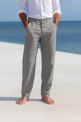 BRUNEL PARIS | PANTALON D'ÉTÉ EN LIN LÉGER