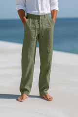 BRUNEL PARIS | PANTALON D'ÉTÉ EN LIN LÉGER