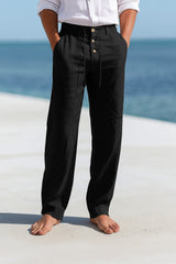 BRUNEL PARIS | PANTALON D'ÉTÉ EN LIN LÉGER