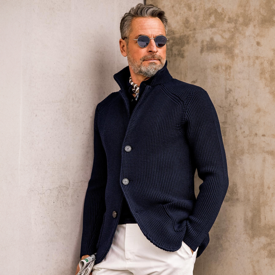 BRUNEL PARIS | CARDIGAN EN MAILLE INTEMPORELLE