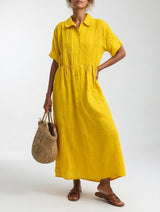 BRUNEL PARIS | Robe chemise fluide estivale