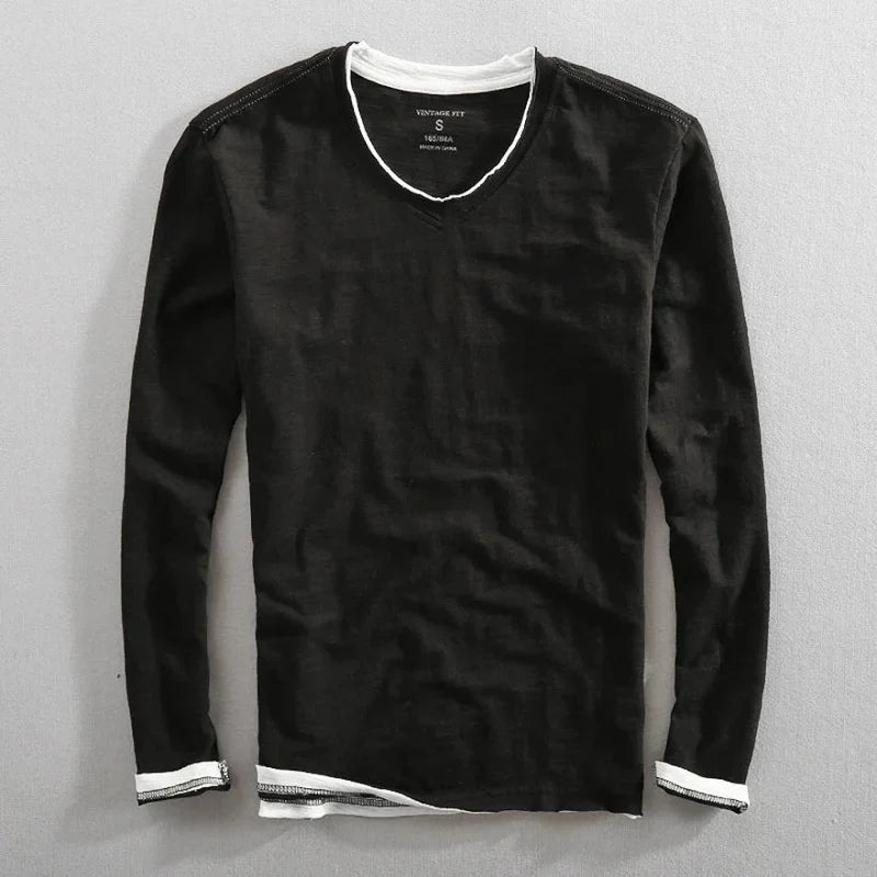 BRUNEL PARIS | Chemise en coton à manches longues