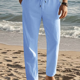 BRUNEL PARIS | PANTALON EN LIN POUR HOMMES