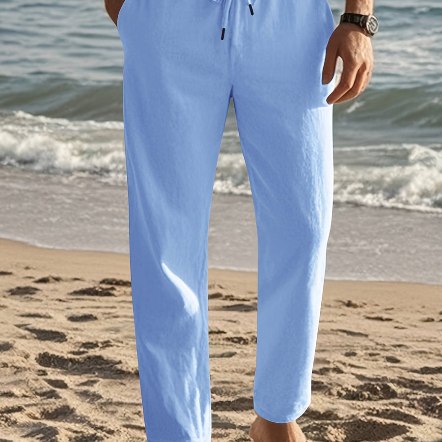 BRUNEL PARIS | PANTALON EN LIN POUR HOMMES
