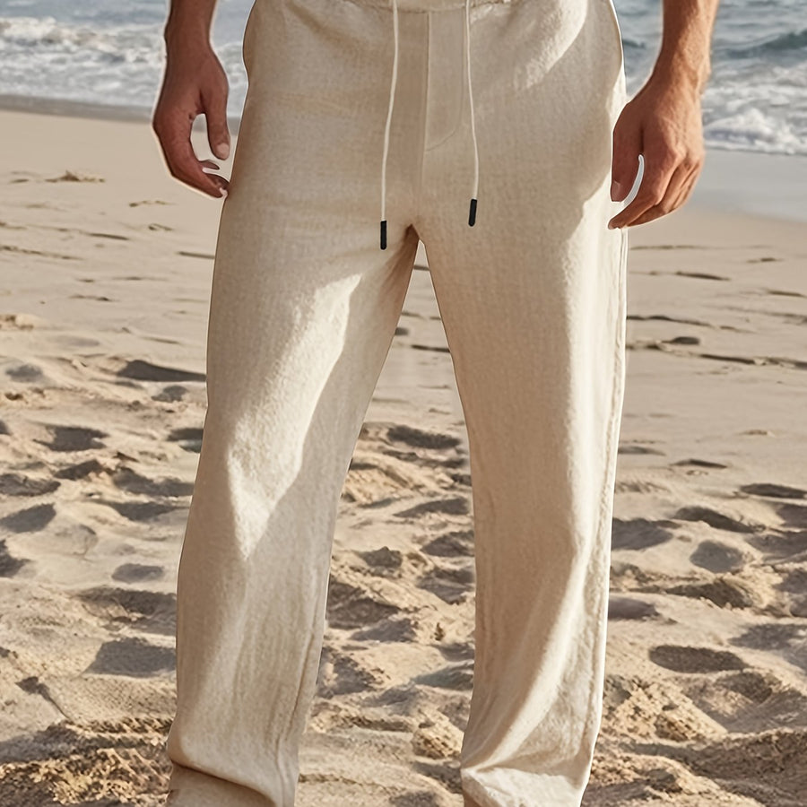 BRUNEL PARIS | PANTALON EN LIN POUR HOMMES