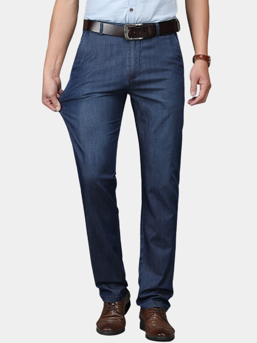 BRUNEL PARIS | Jean En Denim Extensible À Coupe Classique Pour Homme