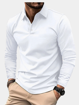 BRUNEL PARIS | POLO CLASSICA À MANCHES LONGUES POUR HOMME