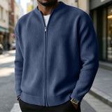 BRUNEL PARIS | Veste Zippée en Velours Côtelé pour Homme — Marine