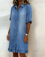 BRUNEL PARIS | Robe Quinn™ Douce Coupe Décontractée Légère Style Casual