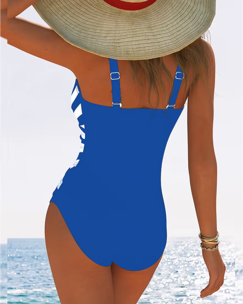 ENSEMBLE TANKINI IMPRIMÉ POUR FEMMES