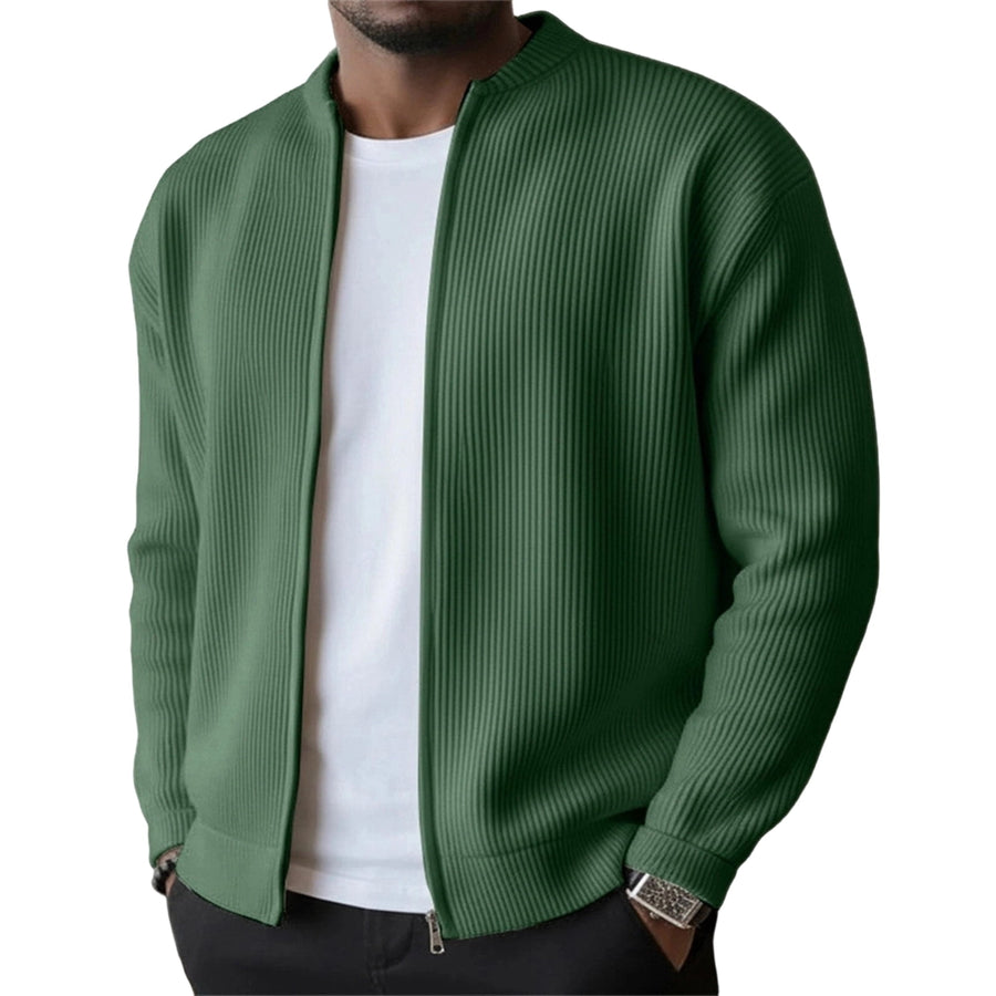 BRUNEL PARIS | Veste Zippée en Velours Côtelé pour Homme — Vert