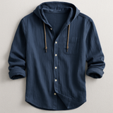 BRUNEL PARIS | CHEMISE DE LUXE AVEC CAPUCHE