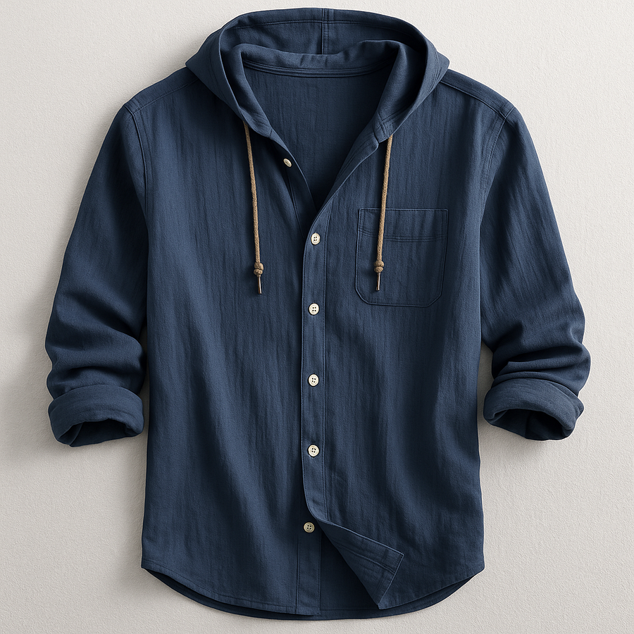 BRUNEL PARIS | CHEMISE DE LUXE AVEC CAPUCHE