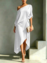 BRUNEL PARIS | Robe asymétrique élégante
