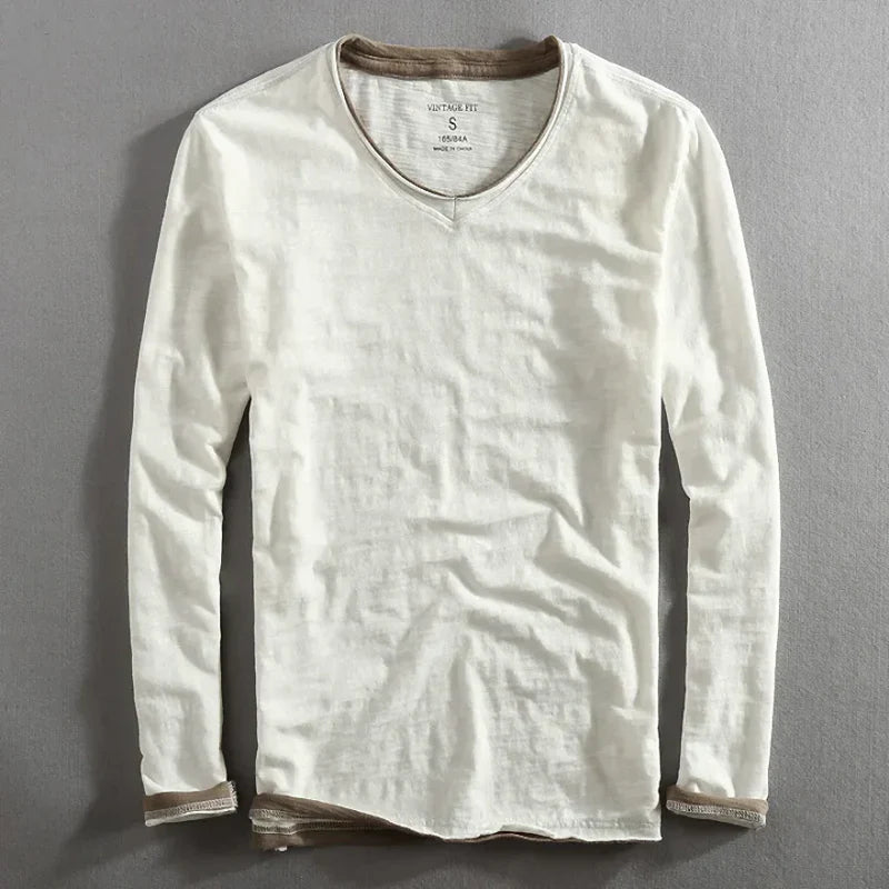 BRUNEL PARIS | Chemise en coton à manches longues
