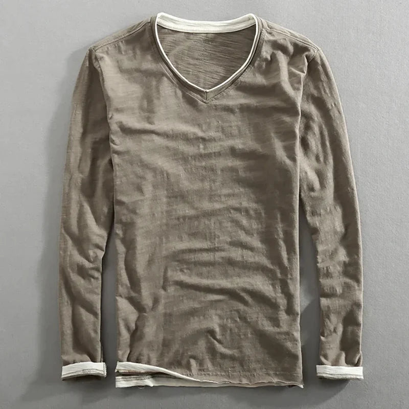 BRUNEL PARIS | Chemise en coton à manches longues