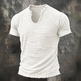 BRUNEL PARIS | T-shirt vintage à col V