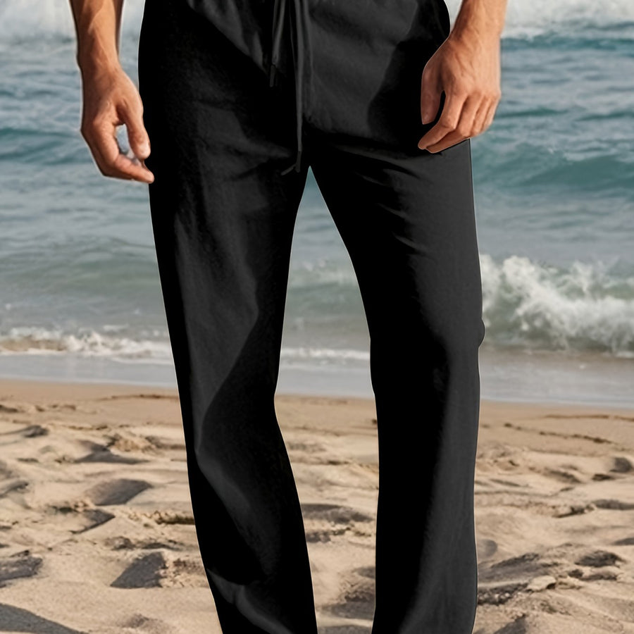 BRUNEL PARIS | PANTALON EN LIN POUR HOMMES