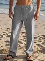 BRUNEL PARIS | PANTALON EN LIN POUR HOMMES