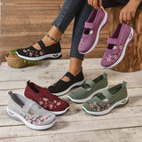 BRUNEL PARIS | BASKETS FLORALE EMBROIDÉES POUR FEMMES