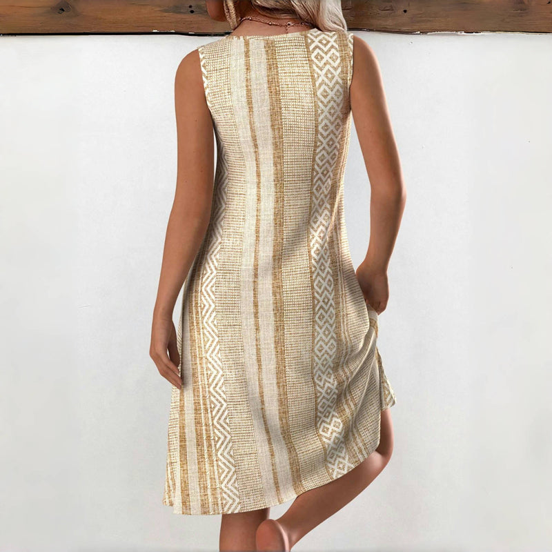 BRUNEL PARIS | ROBE IMPRIMÉE ANCIENNE POUR FEMMES