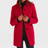 BRUNEL PARIS | Manteau en laine coupe midi