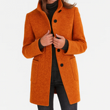 BRUNEL PARIS | Manteau en laine coupe midi