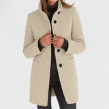 BRUNEL PARIS | Manteau en laine coupe midi