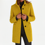 BRUNEL PARIS | Manteau en laine coupe midi