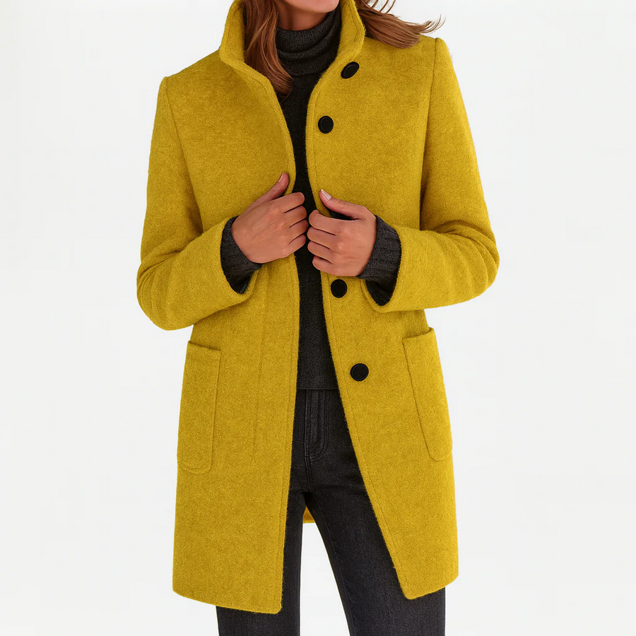 BRUNEL PARIS | Manteau en laine coupe midi