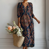 BRUNEL PARIS | ROBE IMPRIMÉE BOHO POUR FEMME