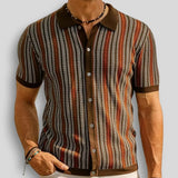 BRUNEL PARIS | POLO MAILLE CHEVRON POUR HOMME