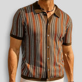 BRUNEL PARIS | POLO MAILLE CHEVRON POUR HOMME