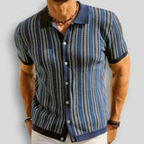 BRUNEL PARIS | POLO MAILLE CHEVRON POUR HOMME