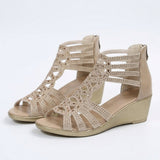 BRUNEL PARIS | SANDALE COMPENSÉE CHIC POUR FEMME