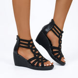 BRUNEL PARIS | SANDALE COMPENSÉE CHIC POUR FEMME