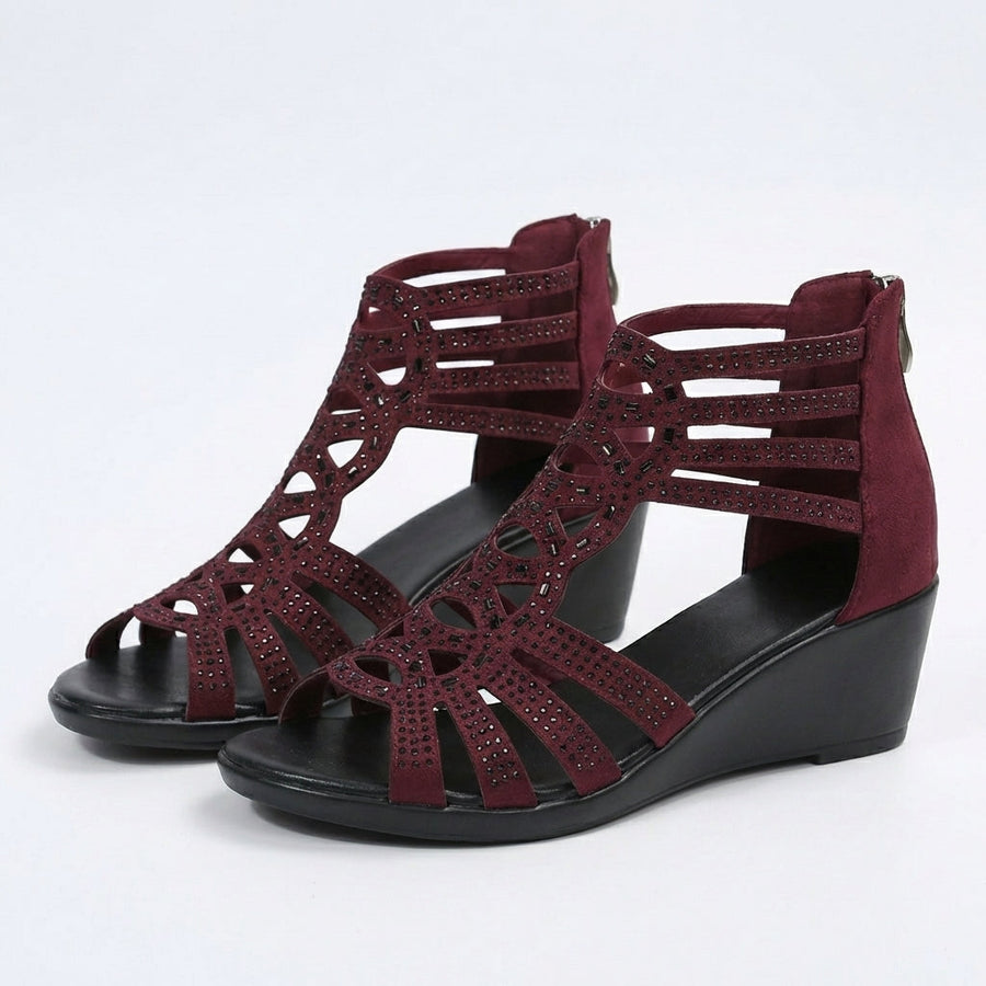 BRUNEL PARIS | SANDALE COMPENSÉE CHIC POUR FEMME